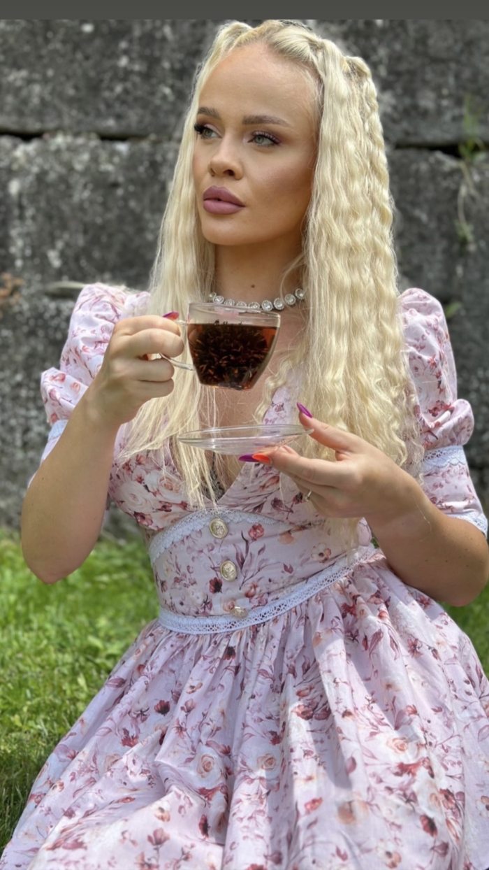 Rochie Charlotte din bumbac organic - imagine 9