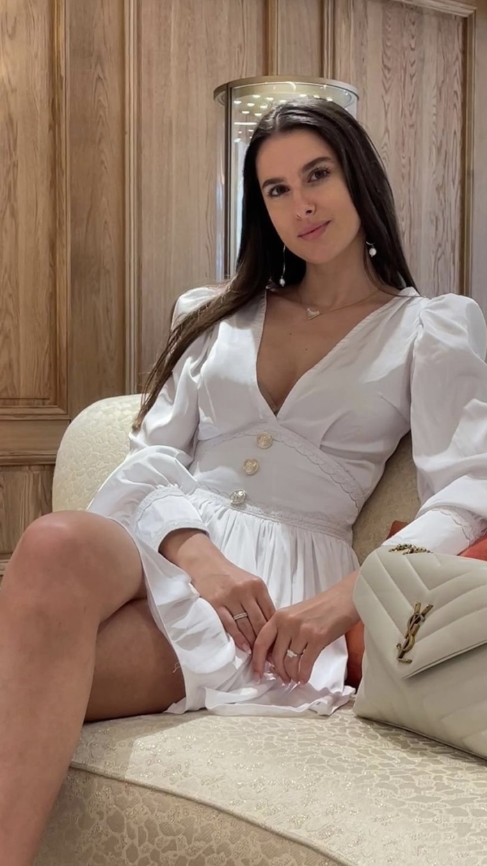 Rochie SnowWhite din saten - imagine 13